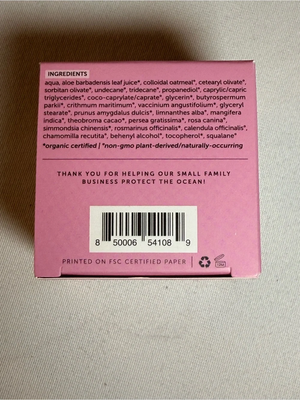 Earth Harbor Siren Silk Bio-Retinol Anti-Aging Hydration Cream Full Size NIB